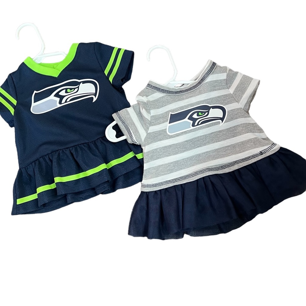 Seahawks Baby Girl Dress